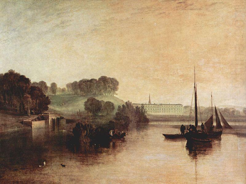 Pethworth Sussex, Wohnsitz des Earl of Egremont, Taufrischer Morgen, Joseph Mallord William Turner